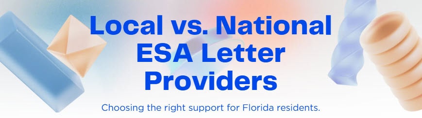 local vs national esa letter providers