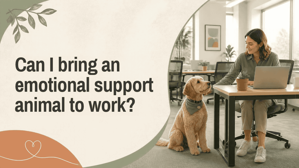 Emotional support animal at work blog banner