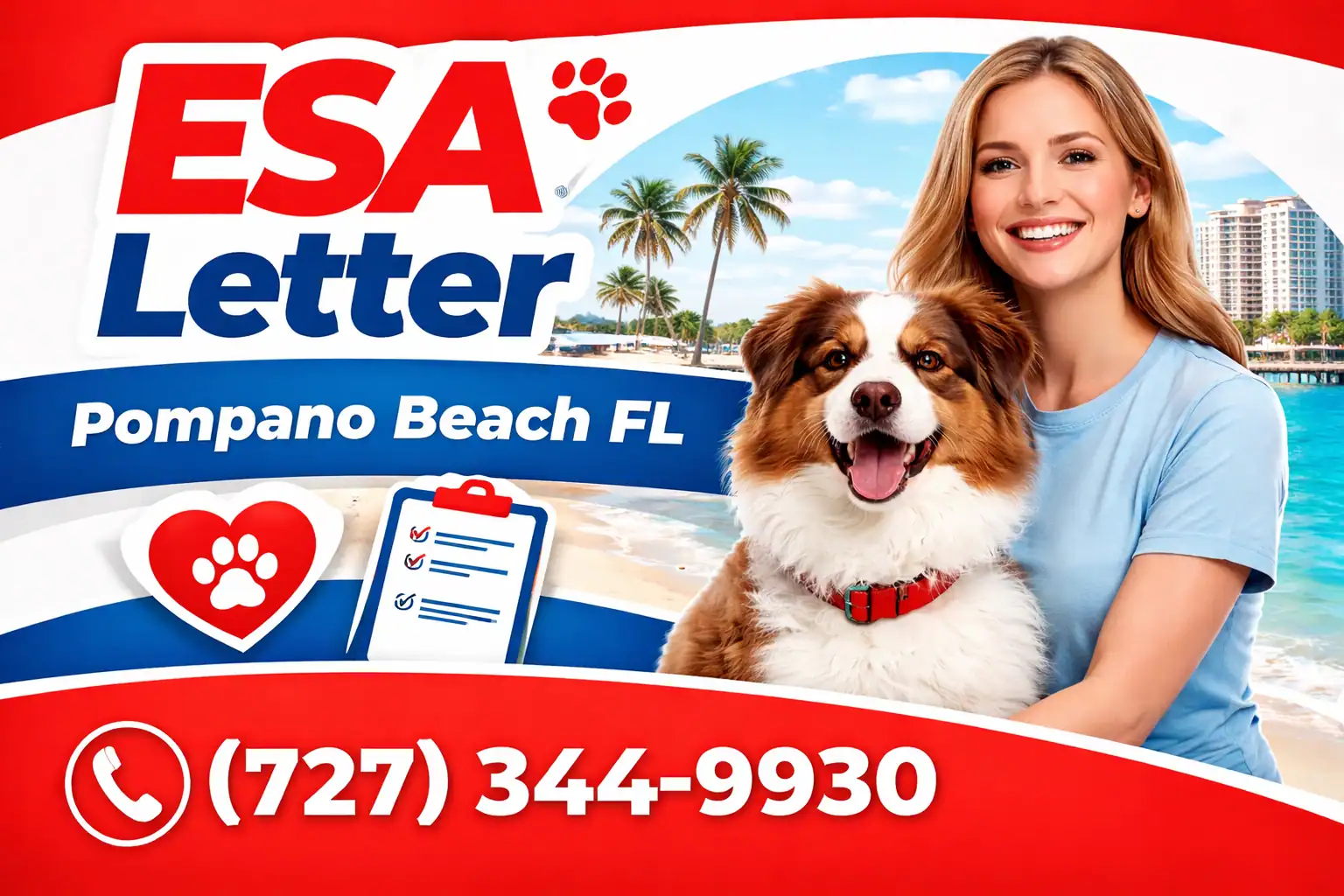 Get Clarity About an ESA Letter in Pompano Beach—From Home